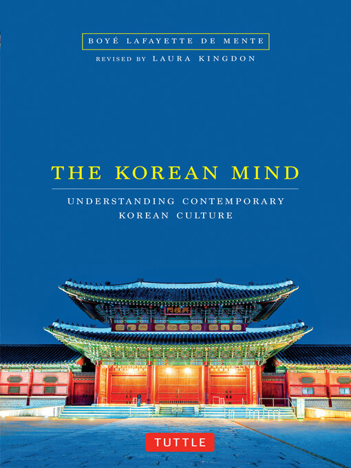 Title details for Korean Mind by Boye Lafayette De Mente - Available